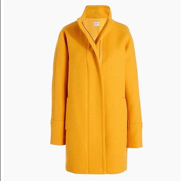 J. Crew Jackets & Blazers - J crew mustard city coat